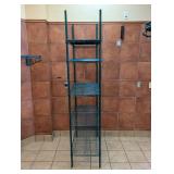 METRO COMMERCIAL 5-TIER STAINLESS STEEL SHELVING (GREEN)