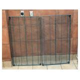 (2) METRO STAINLESS STEEL SHELVING
