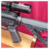 24" Fluted Palmetto State 223 AR15, As New, with AR/.223 Calibrated Bushnell Scope