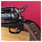 Ruger New Vaquero, Custom Walnut Grips, Stage 3 Pioneer Action Job 357 Mag, 5 1/2" Barrel, 95% Condition Revolver