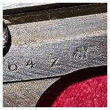 German, Real Deal, Walther P38 Marked BYF44 Original, Retainning Nazi Marks and Proof Marks, Serial Number 78642 with Coinciding Waffenamt Matching Numbers