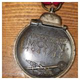 Original German Eastern Front Medal Winter Campain, Nov 15,1941-April 15, 1942