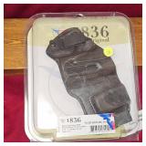 As New Tagua Black Leather Holster w/Mag Pouch, Like New, In Box, Shield/Hellcat