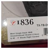 As New Tagua Black Leather Holster w/Mag Pouch, Like New, In Box, Shield/Hellcat