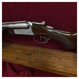 Very Early Stoeger Stainless/Nickel Coach Gun, 12Ga, Walnut Stocks, Tuned for Cowboy Action Competition
