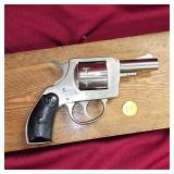 H&R, Like New Stainless/Nickel Model 733, 32 S&W Long DA/SA Revolver, Like New