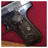 Colt 1908 Pocket Hammerless, 32 ACP, Retaining 90% Original Finish and Grips. Type II 1908-1910 Build Date-with 2 Magazines