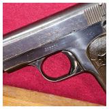 Colt 1908 Pocket Hammerless, 32 ACP, Retaining 90% Original Finish and Grips. Type II 1908-1910 Build Date-with 2 Magazines