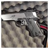 Kimber 1911 Eclipse Target II, 45 ACP Muzz-Brk, Laser Grips, Stainless