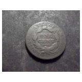 1831 Large Cent Coronet Head