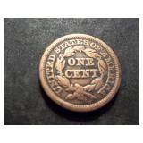 1847 Large Cent Braided Hair