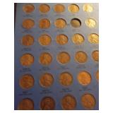 Collection Of Lincoln Cents 1909-1940 89 Coins In All.