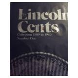 Collection Of Lincoln Cents 1909-1940 89 Coins In All.