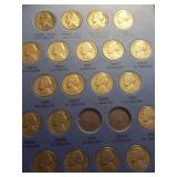 Partial Collection Of Original Jefferson Nickels 58 Unique Coins In All