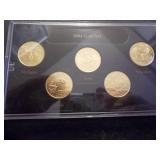 2004 Gold Addition State Quarter Collection 24K Layered Gold