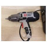 Porter Cable 1/2" 110V impact in a Ridgid Plastic case