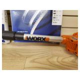 Electric weed eater no battery or charger, sprinkler and 2 Olson band saw blades