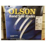 Electric weed eater no battery or charger, sprinkler and 2 Olson band saw blades