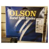 Electric weed eater no battery or charger, sprinkler and 2 Olson band saw blades