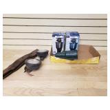 Under ground sprinklers 2 off road lights 3 mower blades