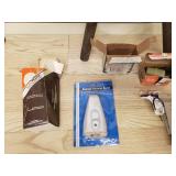 Various tools air filter dust mask plumbing