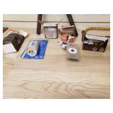 Various tools air filter dust mask plumbing