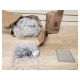 Box of Electrical box cover and box of Clips