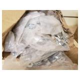 Box of Electrical box cover and box of Clips