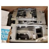 Box of Electrical Raised gang box and a box of 3 Gang box