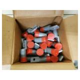 Box of scotch locks nipples and box of copper