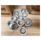 Box of scotch locks nipples and box of copper