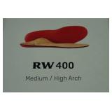 Red Wing Copperguard Work Orthotics Insoles and Shoe Brush - Size 8