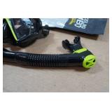 Cressi Pano 4 & Supernova Dry Snorkel Set