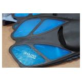 Cressi Blulove Adult Snorkel Set - Fin Size ML/XL