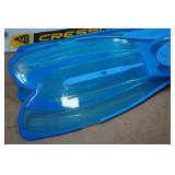 Cressi Agua Adult Fins - Size 4-5/37-38