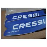 Cressi Gara Impulse Freediving Fins - Size 8-9/42-43