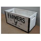 Wooden Fresh Eggs Crate