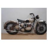 Novelty Metal Motorcycle Sign