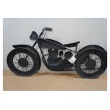 Novelty Metal Motorcycle Sign