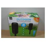 Solar Powered Outdoor Bluetooth Speaker Set