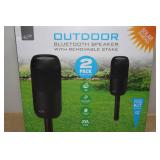 Solar Powered Outdoor Bluetooth Speaker Set