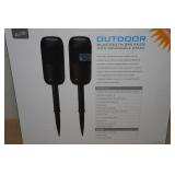 Solar Powered Outdoor Bluetooth Speaker Set