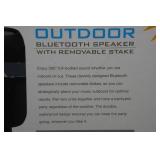 Solar Powered Outdoor Bluetooth Speaker Set