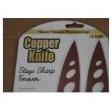 *2* Copper Knife Sets