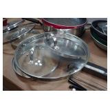 Assorted Pots, Pans, Lids, and Utensils