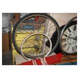 Vintage Trikes, Skis, Bike Tires, and Furniture