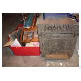 Vintage Trikes, Skis, Bike Tires, and Furniture