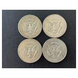 1966 Kennedy Half Dollars 40% Silver
