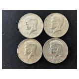 1967 Kennedy Half Dollars 40% Silver