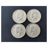 1969-D Kennedy Half Dollars 40% Silver